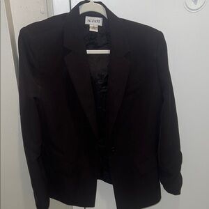 Alfani Black Single-Breasted Men's Blazer
